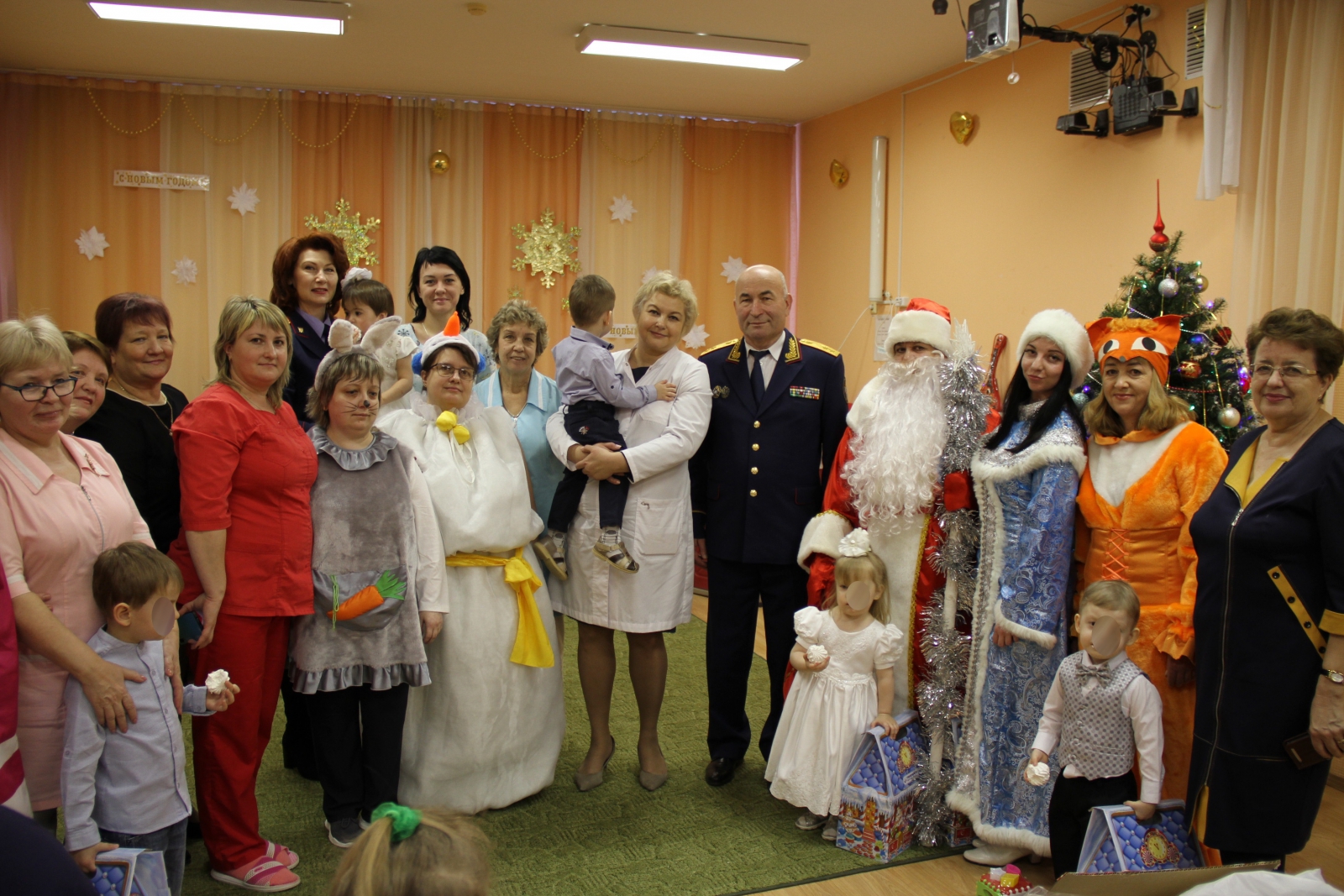 Новый год в Рязанском детском доме